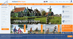 Desktop Screenshot of hollandbiketours.com